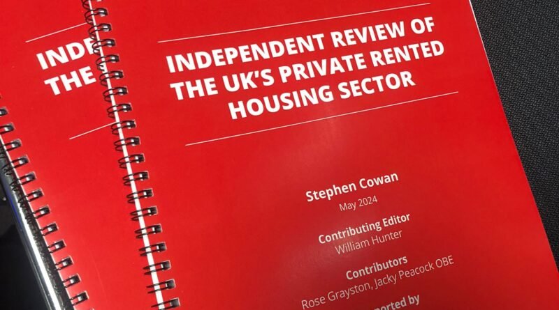 New Report: Independent Review of the Private Rented Sector, 15/05/24